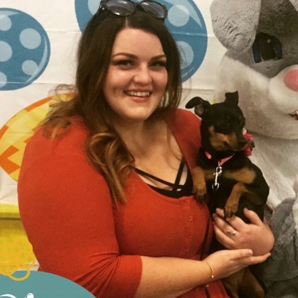 Torrid blouse desert coral color, 3/4 sleeve - Picture 4 of 4